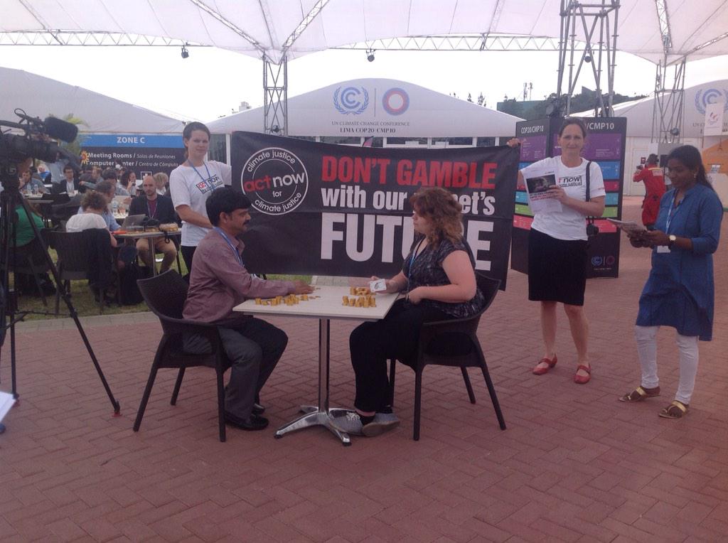 En dos horas se reinicia. Desde la COP 20.