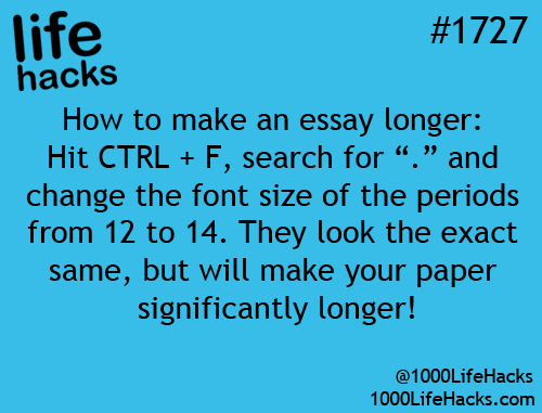 how to make your paper longer