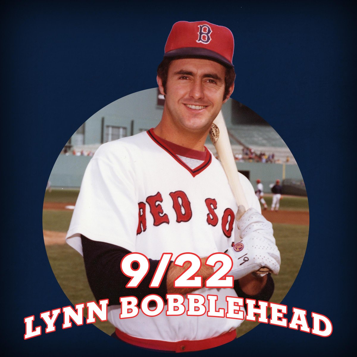 RedSox's tweet photo. Our 5th #SoxPromos in 2015 is Fred Lynn Bobblehead Night 9/22!  http://t.co/DWlmZWDWzF Tix on sale tomorrow @ 10am! http://t.co/1oam6VlpjY