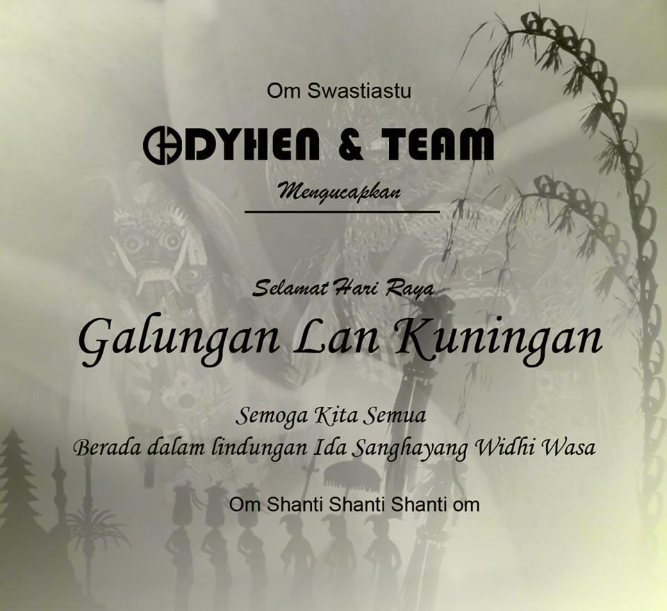 rahajeng menyambut hari raya galungan lan kuningan