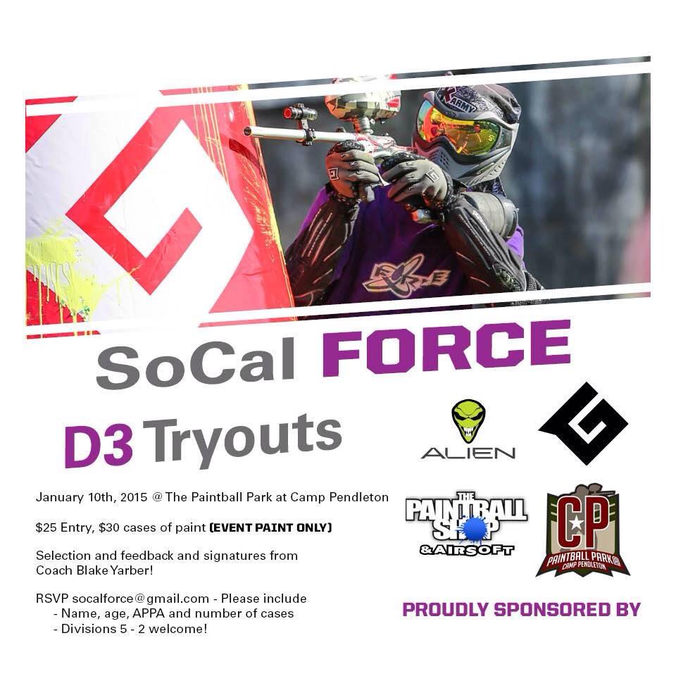 SoCalForce's tweet image. It's official! We've announced our tryout. Hope to see you there! #socalforcetryout