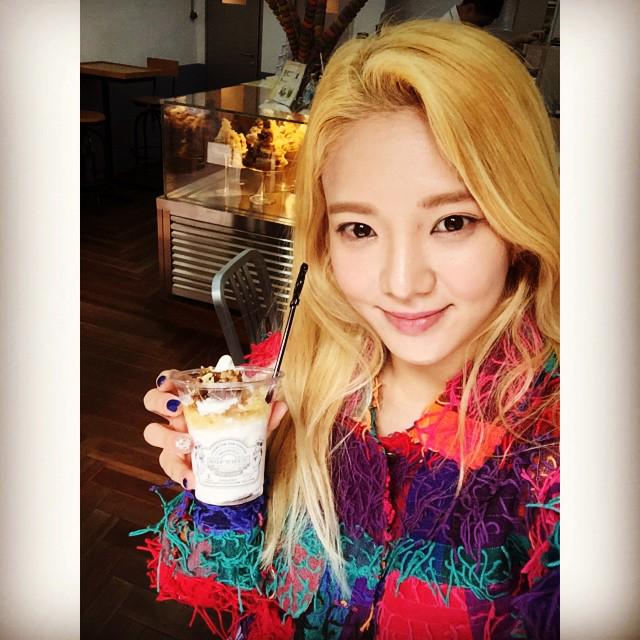 SNSD Hyoyeon Selma from Instagram