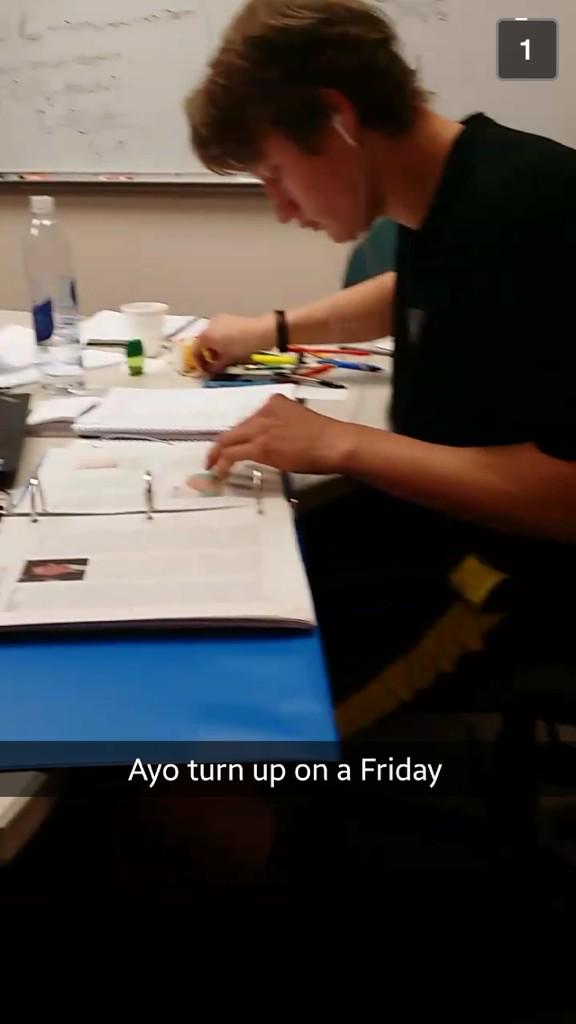 IowaSnaps's tweet image. #TurnDownForFinalsWeek