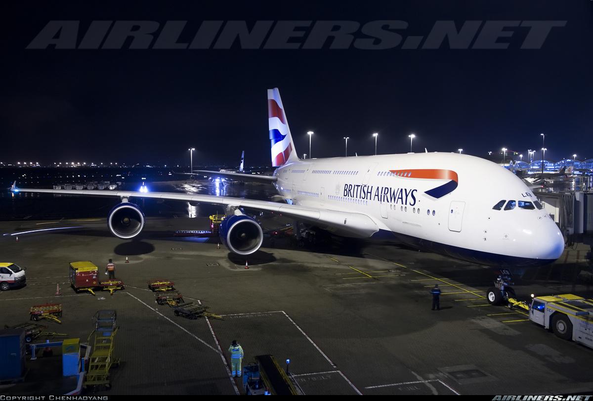 Airbus_380_Fans's tweet image. Today's photo @British_Airways A380-841 at HKG @DaveWallsworth @katokin1325 @airliners2 @iLove_Aviation @pilot_airbus