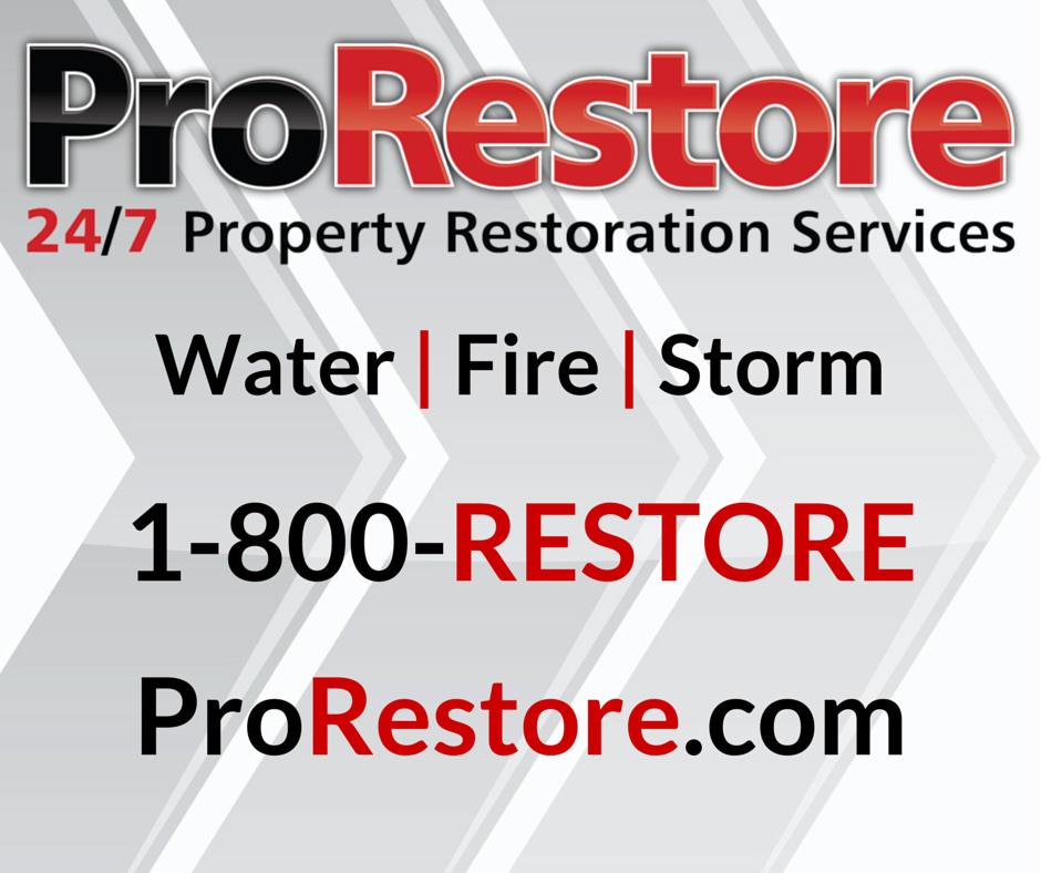 ProRestore247's tweet image. From small damages to major disasters ProRestore is there when you need us the most. #prorestore #waterdamage