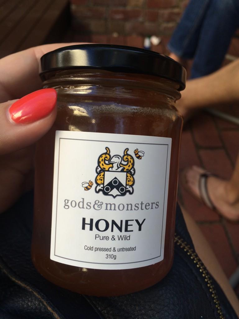 janeliscombe's tweet photo. @NikRound thanks for the honey #honey http://t.co/0jSOPp786K