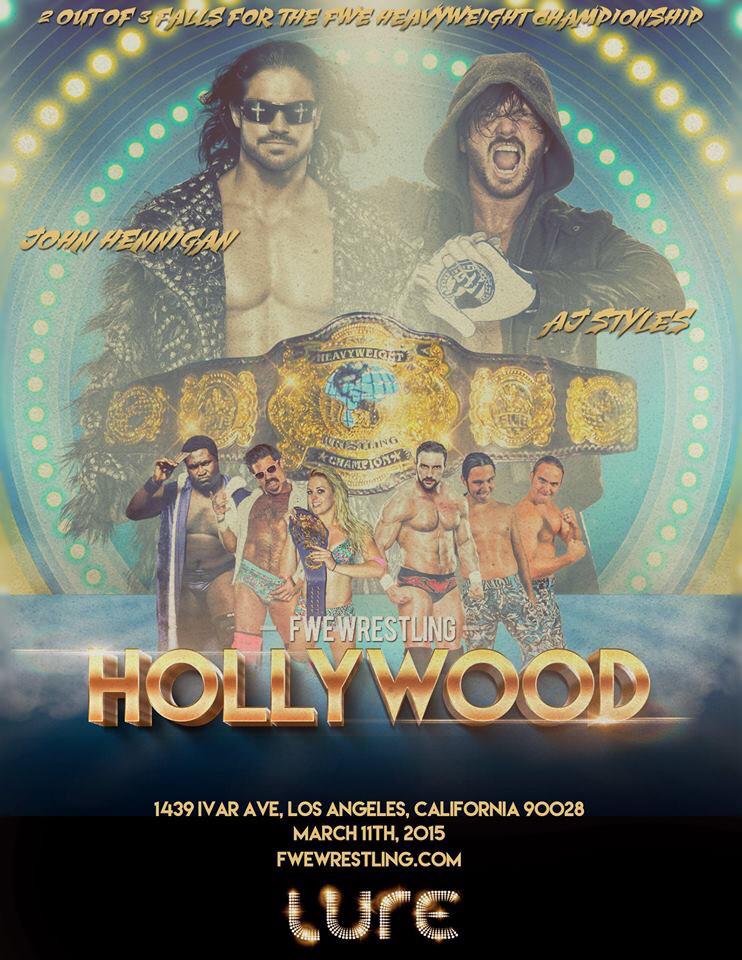 FWEWrestling's tweet photo. .@RondaRousey if you're not busy on 3/11 after successfully defending your title come hang with us @LureHollywood http://t.co/HjUvSnc4Cm