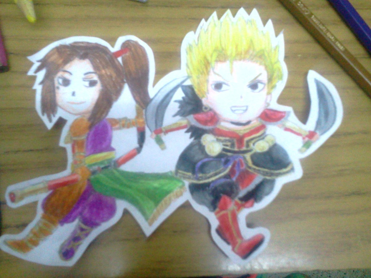 <a href="/LingLazyTong/">Ling Tong</a> Thanks!
Sorry about that I post mainly in spanish I drew you with your...Err friend <a href="/bellpirate/">Gan Ning</a>