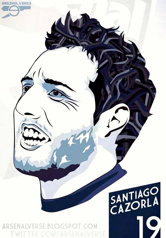 Happy 30th Birthday my favorite player Santi Cazorla Gonzalez, Do the best in the future in    