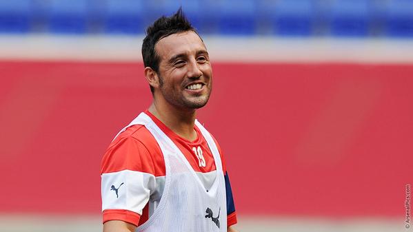 Happy birthday senior man cazorla 