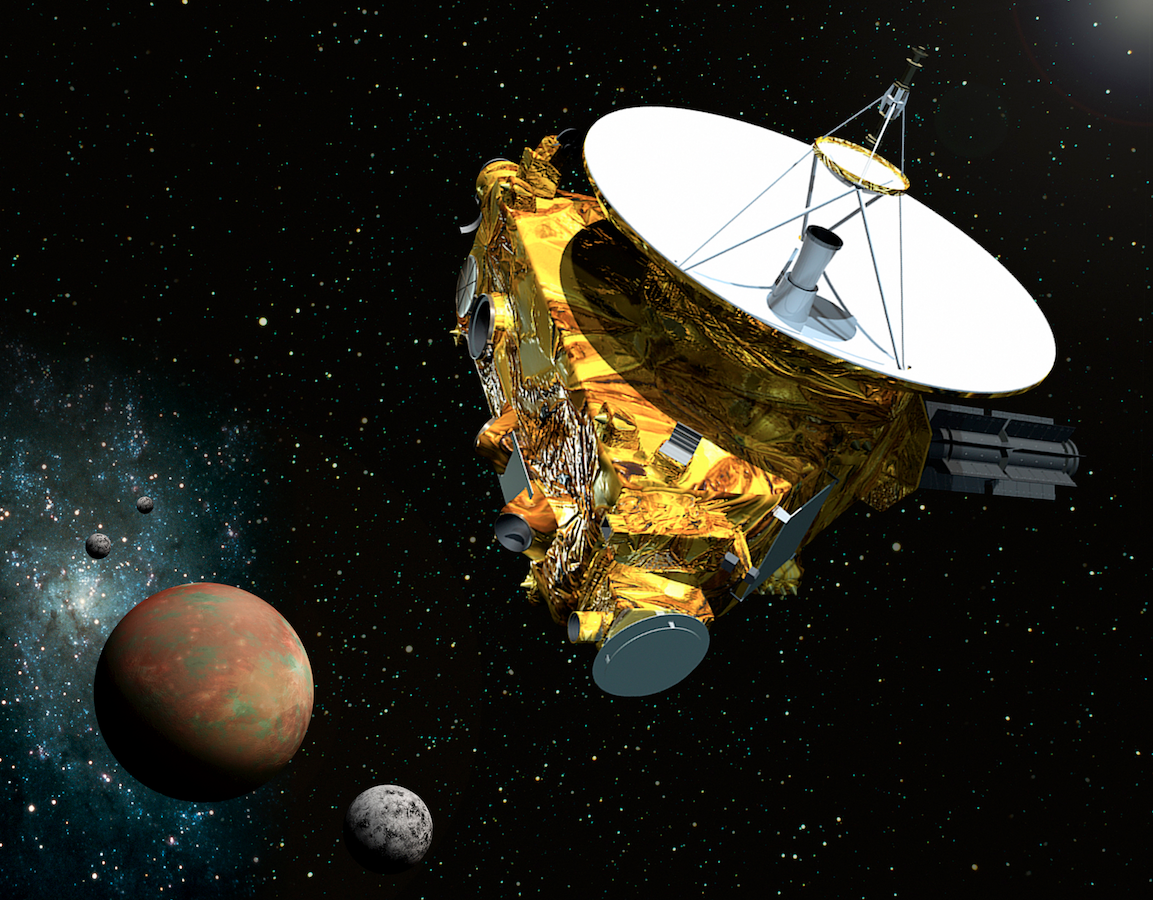PopSci's tweet image. NASA' New Horizons spacecraft is awake and coming up on its encounter with Pluto pops.ci/pjy9mM