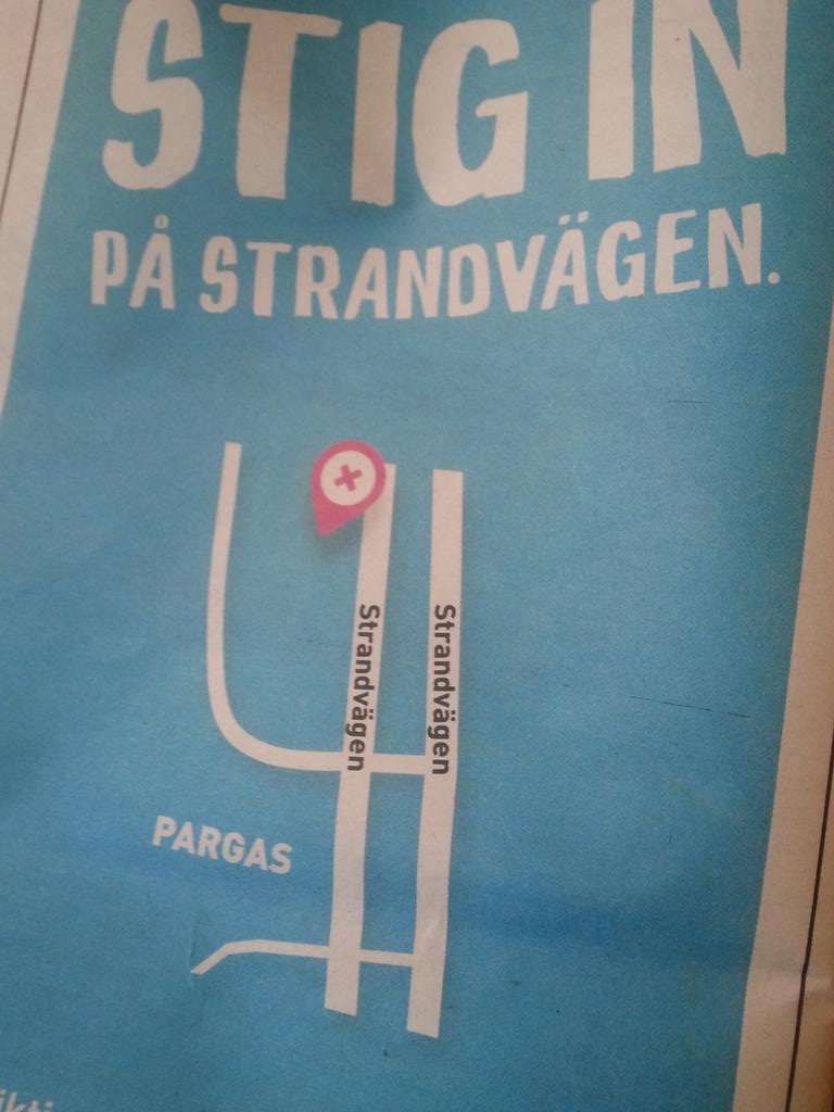 Dagens orienteringsutmaning. Ska jag komma till Strandvägen eller till Strandvägen?