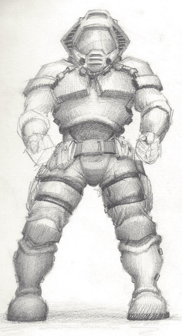Official Sketch art made to make the Clay Model