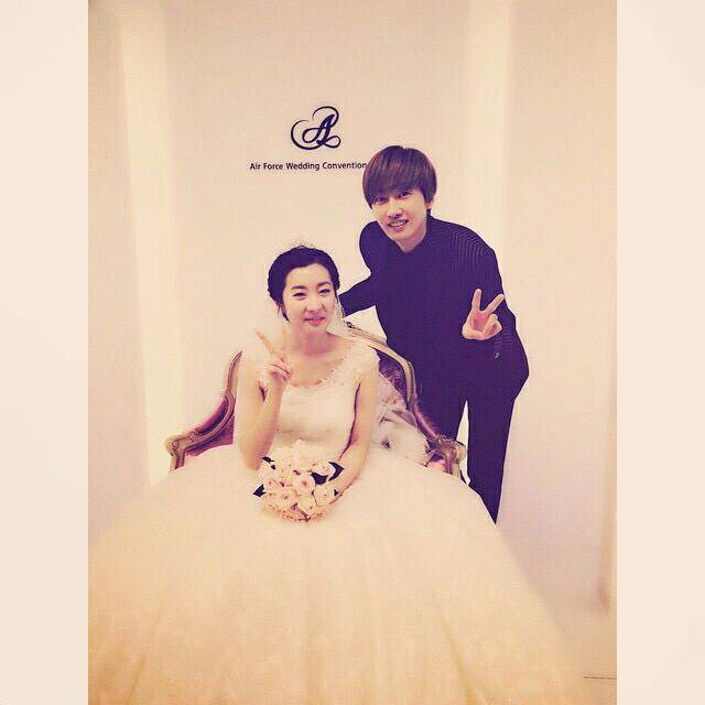 ExidRapperLE's tweet image. Setau gua itu bukan saeun opp...RT @sjjaelhj: 141213 Eunhyuk Instagram Update with Saeun #HappyWeddingSungmin