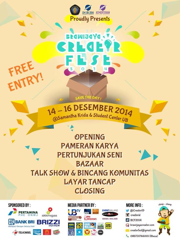 Besok yuk !! Apresiasi Karya Brawijaya. @bemVOKASIub <a href="/EKM_UB/">EKM-UB 2018</a> <a href="/bemfkub/">BEM FK UB</a> <a href="/BEMFEBUB/">BEM FEB UB</a> @BEMPKHUB