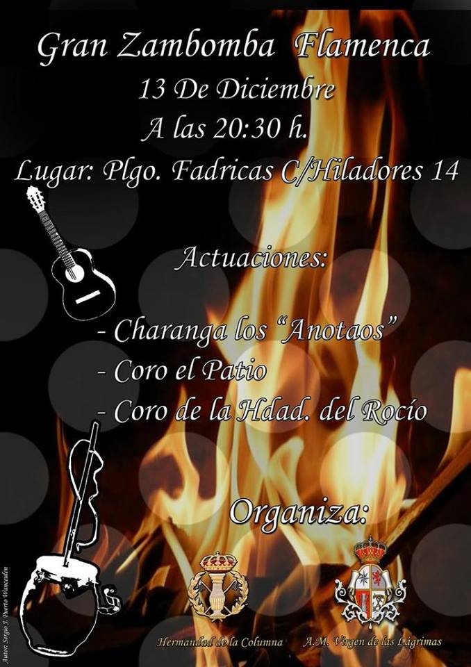 amlagrimas's tweet photo. ¡LLEGÓ EL DIA! Ya está todo listo para disfrutar de la zambomba de esta noche en nuestra sede. Empezamos a las 20:30 http://t.co/Bs2X1rlPPD