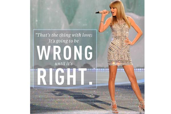 Happy birthday Taylor Swift!!  10 times your fave spirit animal knew everything about love:  