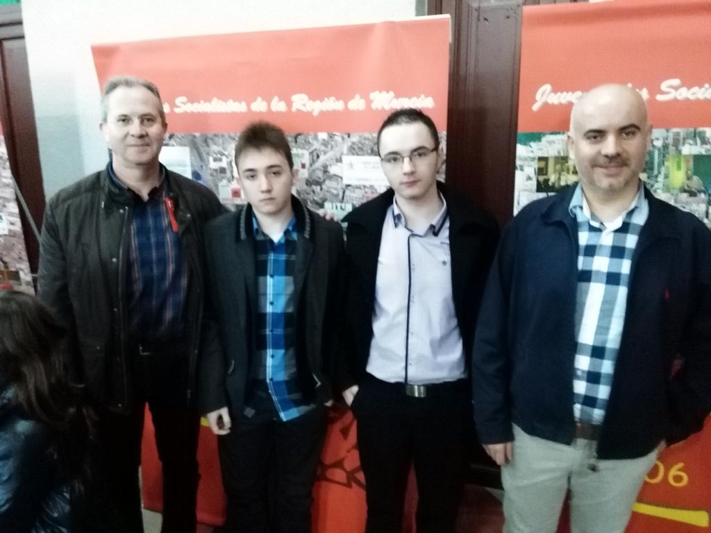 gonzalezgomariz's tweet photo. Acto #CentenarioJSRM. Mi agradecimiento por la atención recibida. @PSOE_RM @jsrmurcia @gonzalezgomariz @aitor_am http://t.co/fv8lgLzsmT