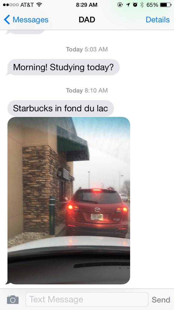 aliquar8's tweet photo. My dad is so basic http://t.co/dZZj3MfWFh