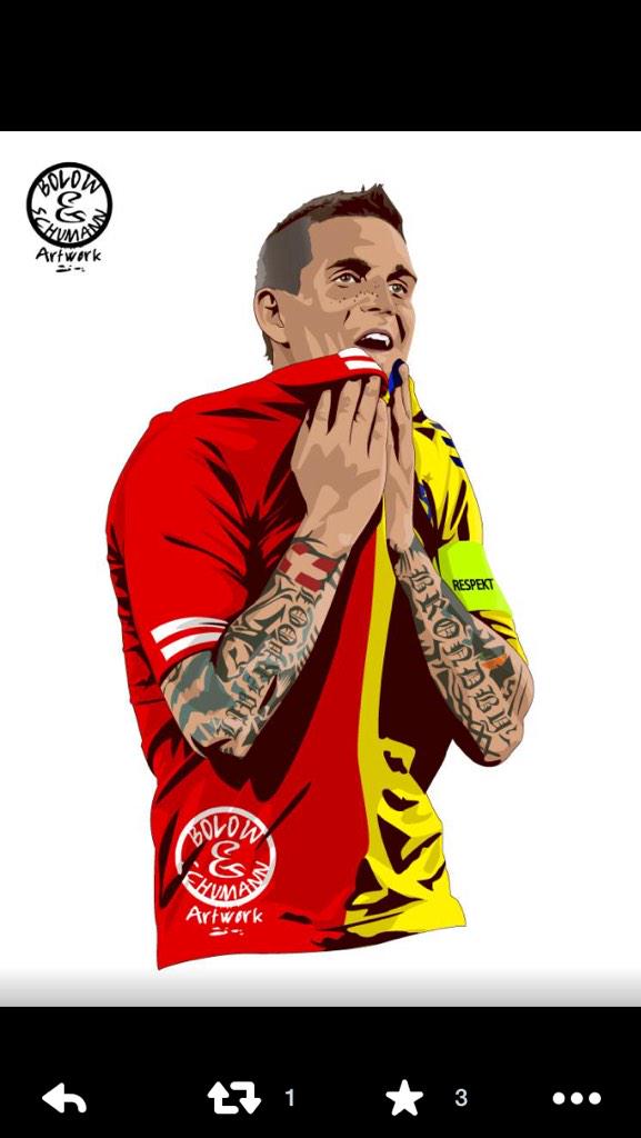 Daniel Agger tweet media