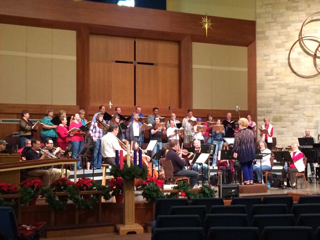 CovenantAustin's tweet image. Final rehearsal for the Cantata tomorrow morning. Join us at 8 or 11:15 tomorrow morning for our Christmas Cantata.