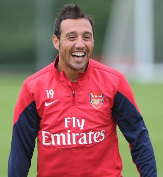 ROTFLMAOOOOOOOOOOOOO EAR TO EAR > " Happy 30th birthday to Santi Cazorla! Always beaming from ear to ear... 