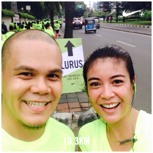 MichelCheloy's tweet photo. I just ran 10,3 km @ a 6'37"/km pace with Nike+. http://t.co/LBaufYVsrt #nikeplus http://t.co/01fuxyNSL2