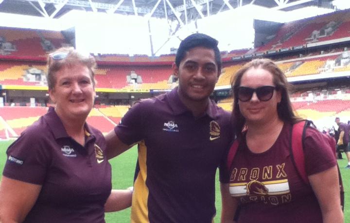 Thank you <a href="/brisbanebroncos/">Brisbane Broncos</a> for a great day #MembersDay #Bronxnation #LetsGoBroncos