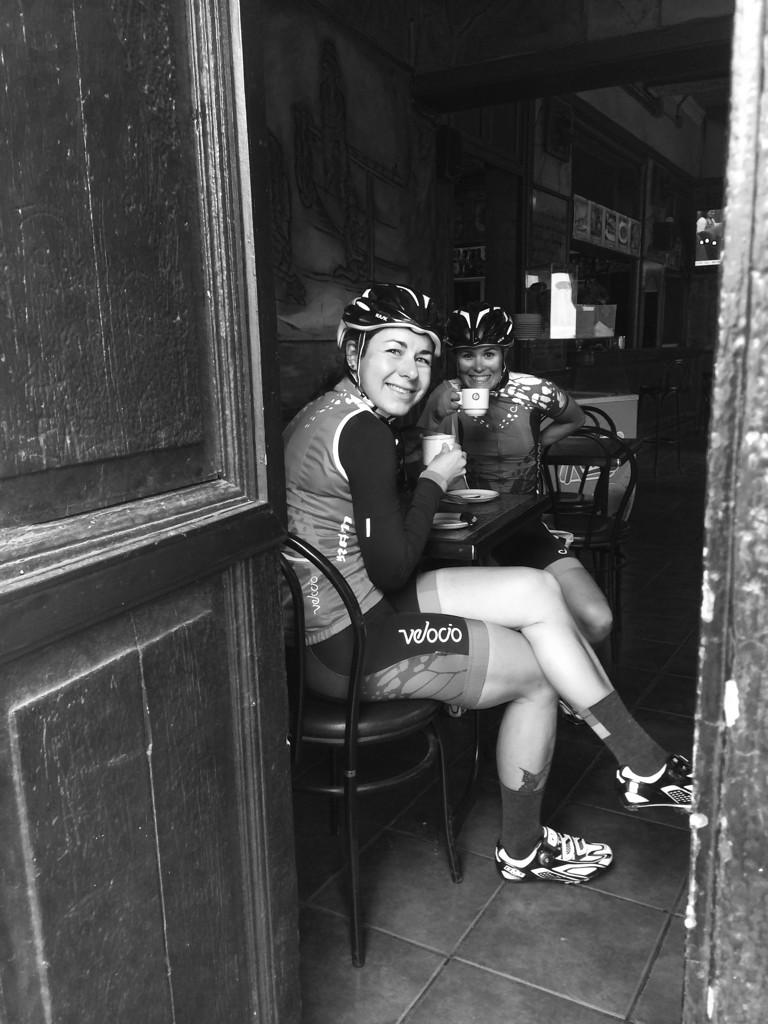 Coffee time <a href="/velociosports/">James</a> training camp with <a href="/VelocioApparel/">Velocio Apparel</a> #velocioSRAM