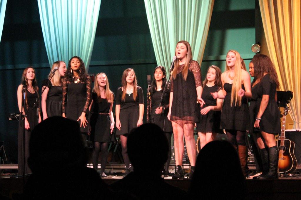 Dominion_Choir's tweet photo. I'd "Rather Be" watching @dhsacaladies perform again!#BringIt2014 http://t.co/RqVAvlUjMO