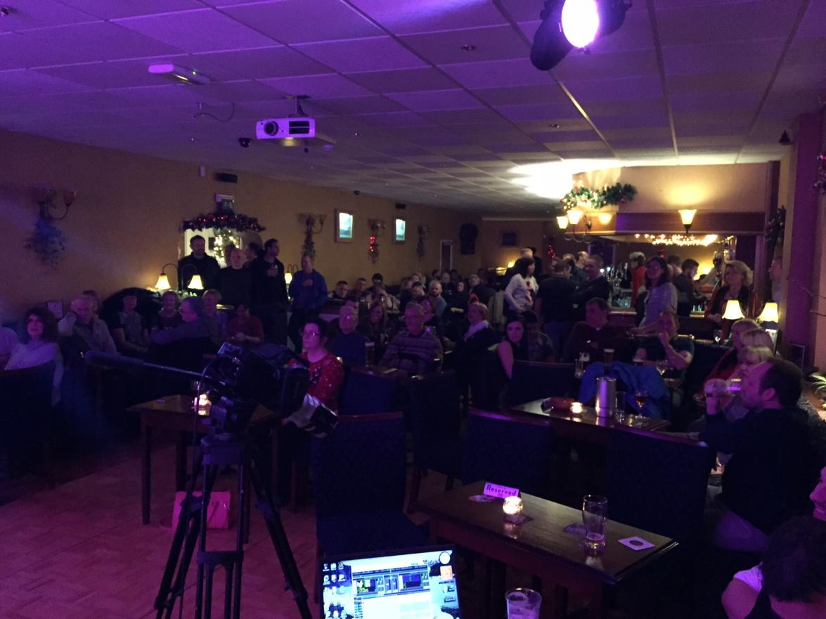 Great night at our first comedy club