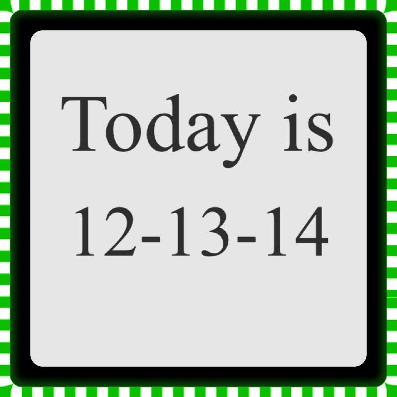 WaynesDriveInn's tweet image. #121314 #sequentialdate