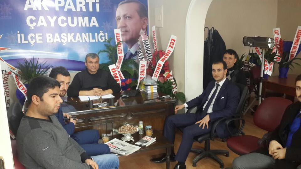 genel merkez teşkilat başkan yardımcısı <a href="/gngrbrk/">BURAK GÜNGÖR</a> ile birlikte Çaycuma ilçe başkanımızı ziyaret ettik <a href="/AKGenclikGM/">AK Gençlik</a>