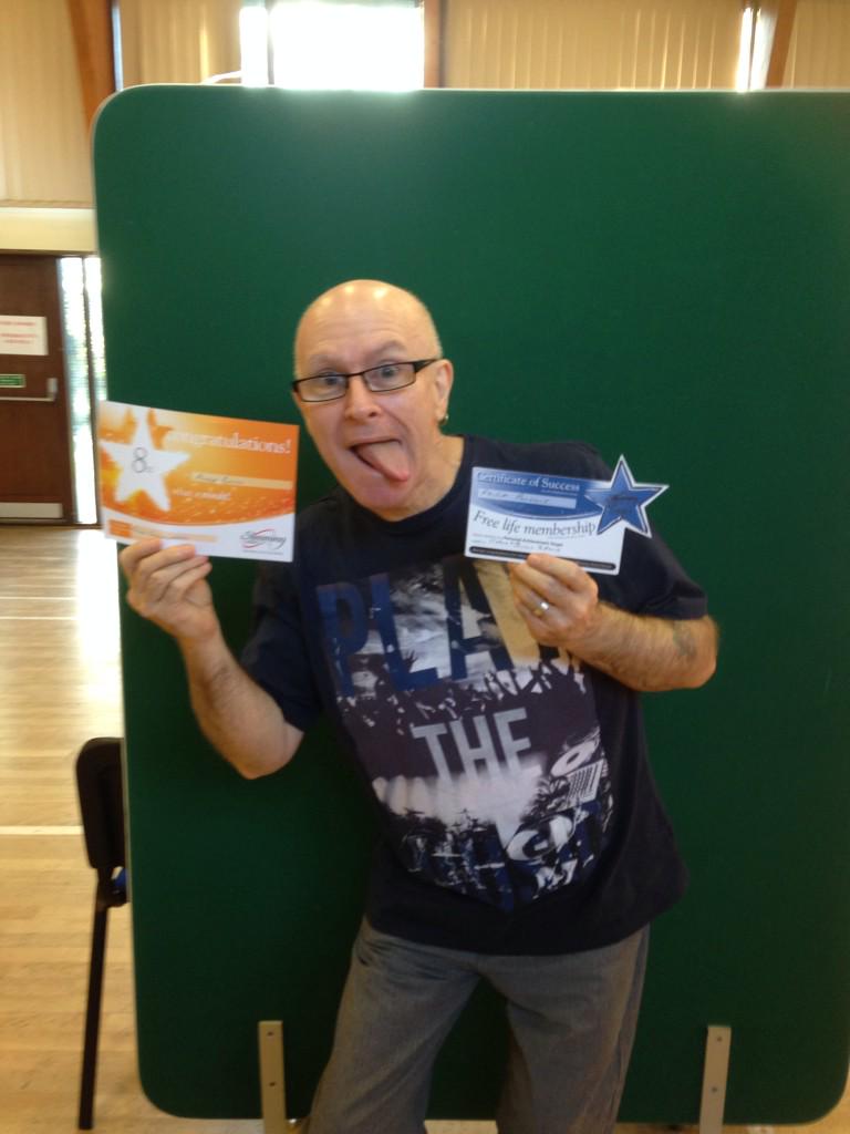 BracklaSW's tweet image. Xmas dreams coming true , 8 stone award and TARGET today for Phil , one proud consultant # love slimming world