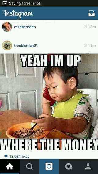 OnlyHotEnttv's tweet photo. If it aint about the money don't wake me up http://t.co/g52Wm9LyF5