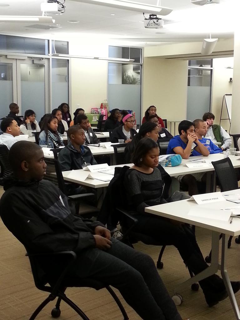 WakeSPS's tweet photo. Raquel from @CrisisAssistMin speaking with our #CollegeLAUNCH students about nonprofit careers. http://t.co/SDYzzeRg6D