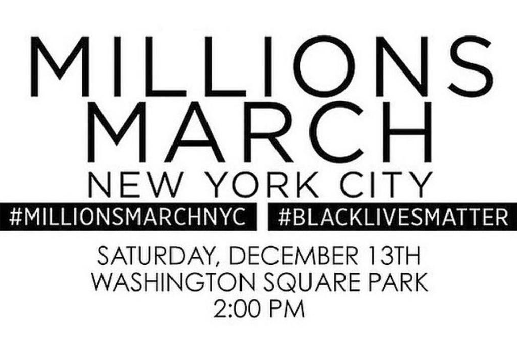 OccupyWallStNYC's tweet image. #MillionsMarchNYC Washington Square Park, today at 2pm #ICantBreathe #YaMeCanse #IAmTired #BlackLivesMatter