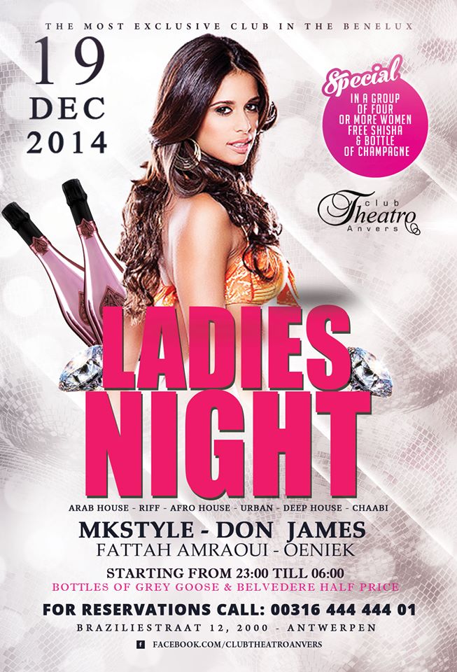 partymeet's tweet photo. LADIES NIGHT CLUB THEATRO ANVERS ANTWERPEN
Friday 19 Dec 2014 http://t.co/1v7jVohwWu http://t.co/xXE3nrgSJ6