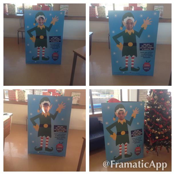 Created by #Framatic Round 2 management elves at Bridgend 1 @diabetesuk #elfieselfie itunes.apple.com/app/id568780324