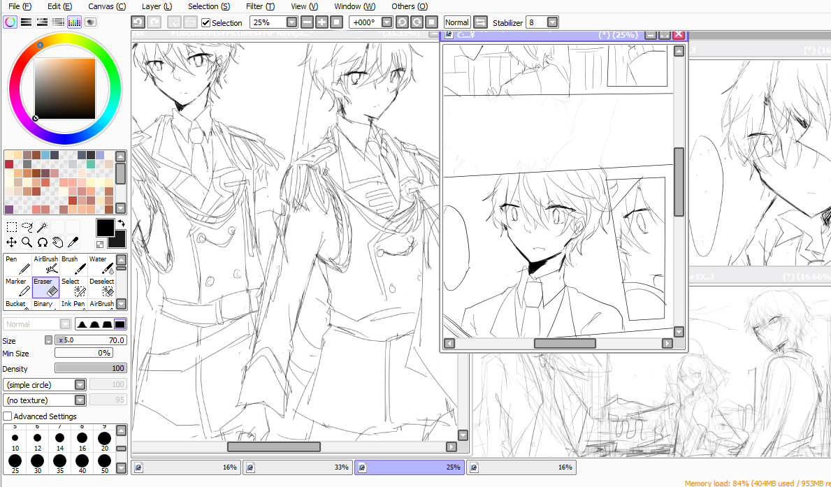 look at all this az wips i haven't done 