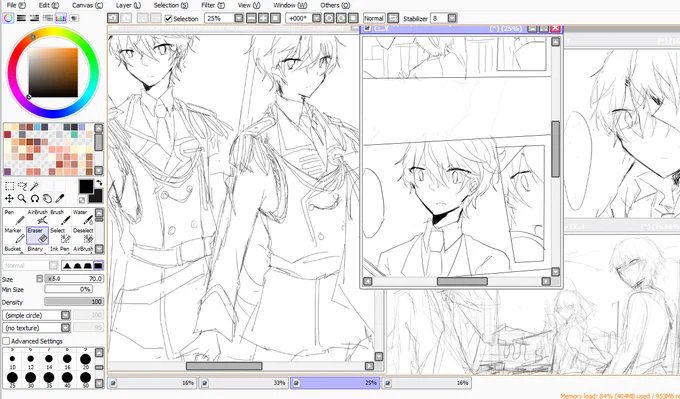 look at all this az wips i haven't done 