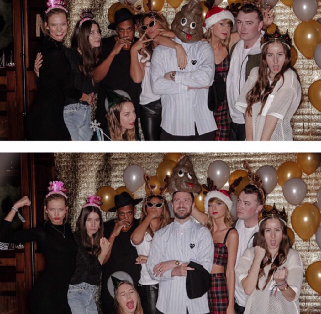 OnlyHipHopFacts's tweet photo. Jay Z, Beyonce and Justin Timberlake all attended Taylor Swift's birthday party last night http://t.co/ePsgcQWKSH