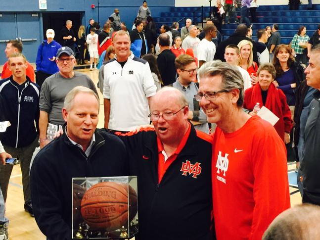 MDHSMonarchs's tweet photo. Congrats to our coach for 1,000 wins last night!  #weareMD #CoachMcKnight #californiahistory http://t.co/k4eA0Gg2RN