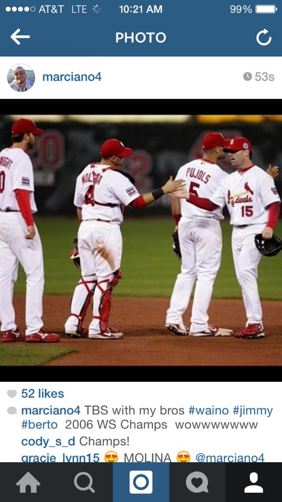 Yadimolina04's tweet photo. 2006 WS Champs StL Cards http://t.co/iM7hQNPkmN