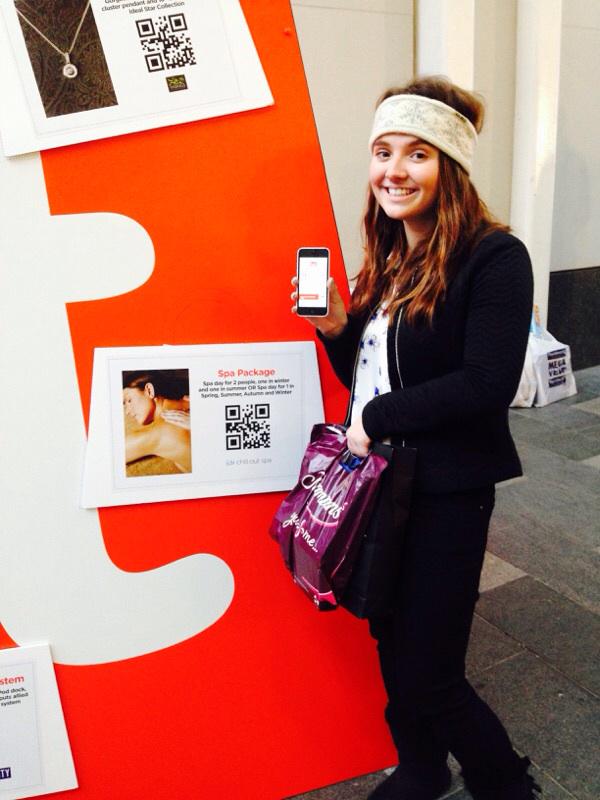 franceasinthe's tweet photo. Another winner today at our Fuit shopping bag £20 to spend at the wonderful Chill Out Spa #scan2win #fuit http://t.co/CcjnGDqKei