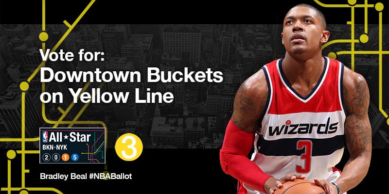 WashWizards's tweet photo. Retweet to vote for Bradley Beal #NBABallot http://t.co/yPQzPOIS1g