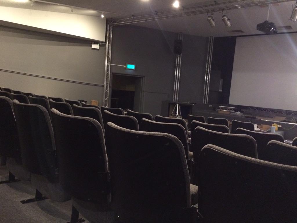 Our auditorium's nearly ready… walls are painted, the carpet's laid and seats are going in for 10:30am Christmas Day!