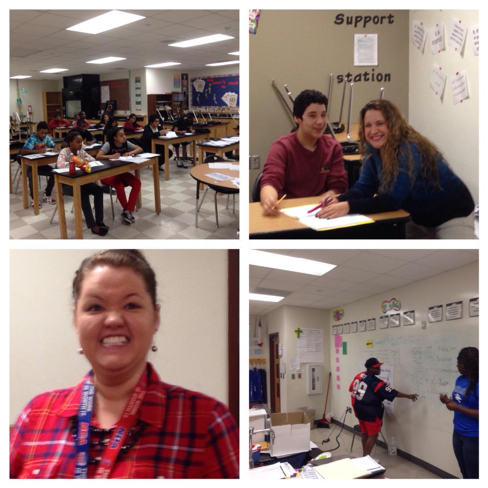 CledayDHSSpring's tweet photo. @DHSAcademies Freshman Academy students and Staff really showed up and showed out for Saturday school #4excellence http://t.co/07BHXo4pdq