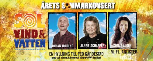 Jerkules1's tweet photo. SOL VIND &amp; VATTEN den 17 juli i Nöjesparken Varberg med Janne Schaffer, @SonjaAldenMusic, @johanboding mfl #gardestad http://t.co/Z5tNqPMJ5c