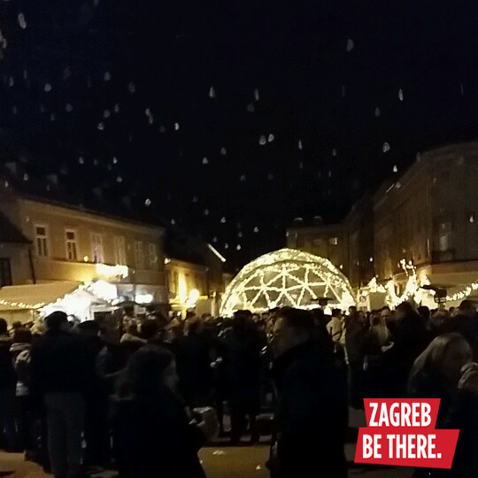 #BeThereZagreb Advent on European Square